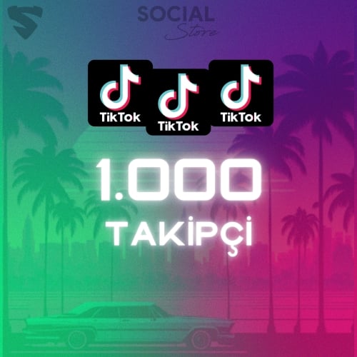  TikTok 1.000 Gerçek Takipçi - Düşüş Yok